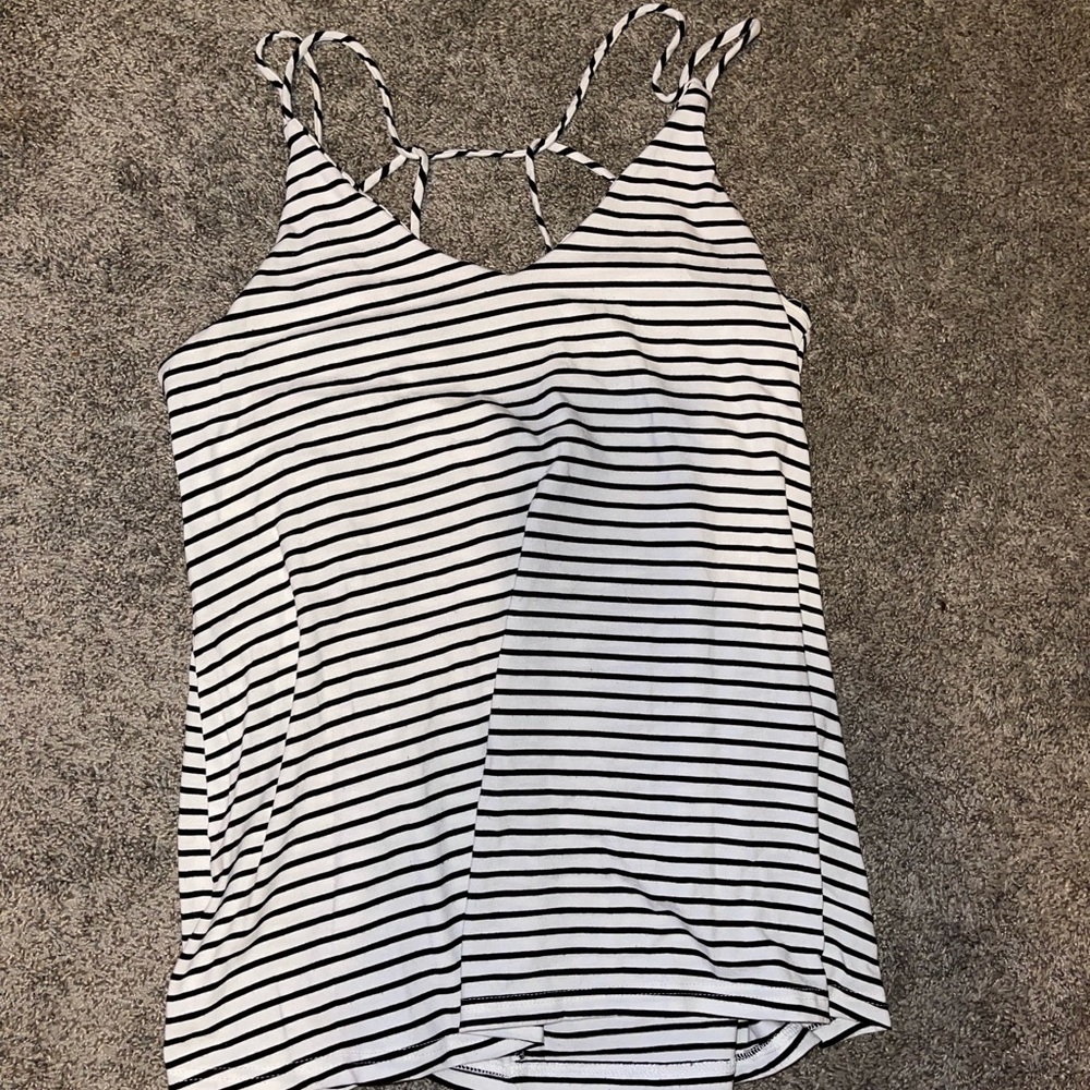 PinkBlush Maternity strappy back tank top
